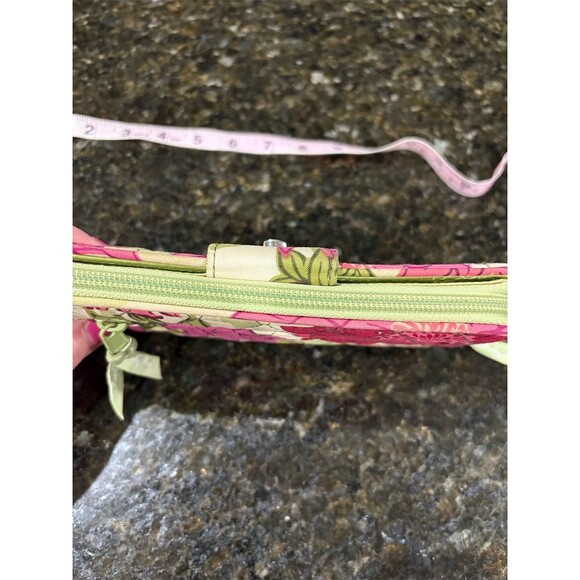 Vera Bradley Wallet Womens One Size Hello Dahlia Floral Zip-Around Turn - Picture 8 of 11